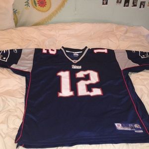 Official NFL jersey for Tom Brady patriots